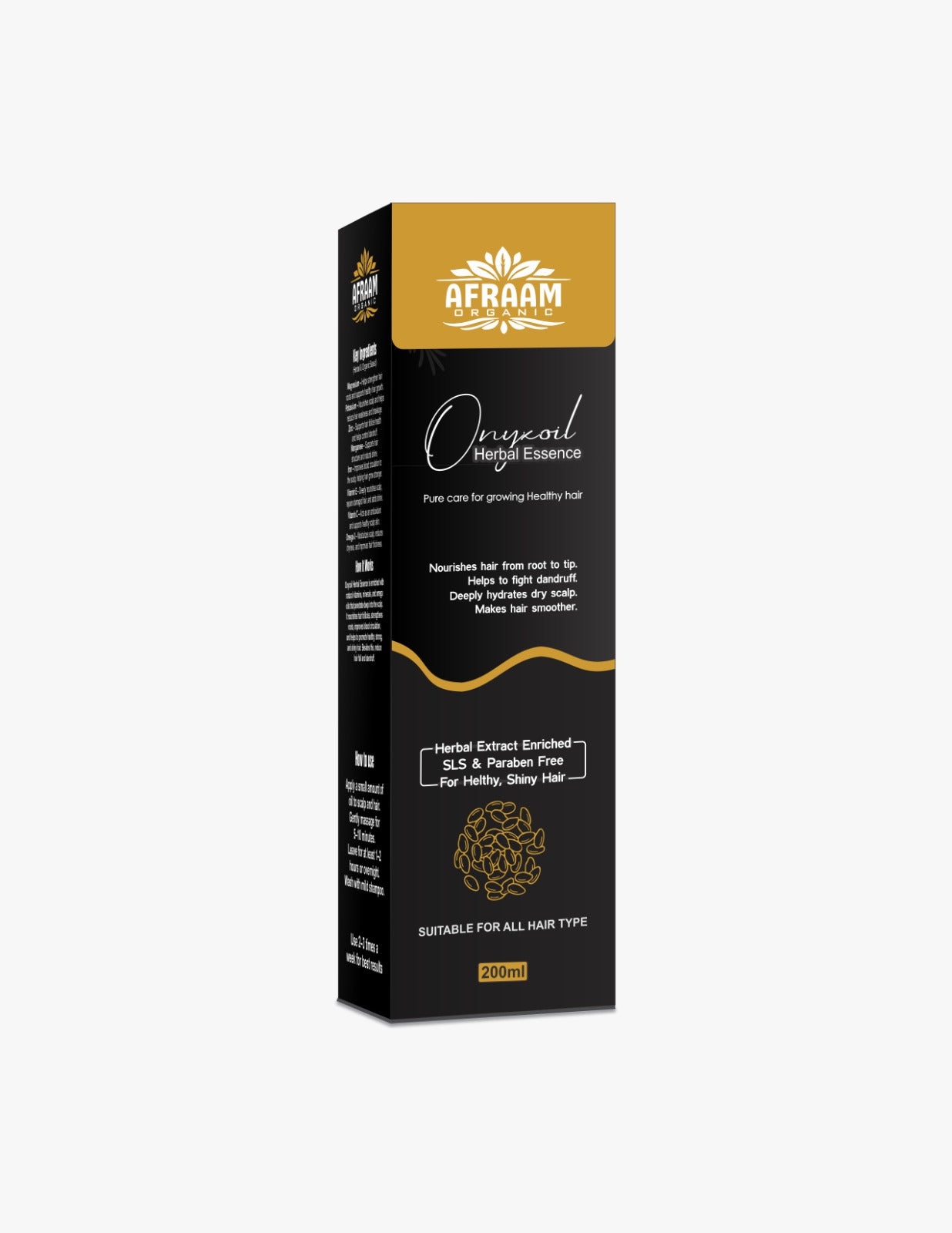 Organic Hair Oil | Natural Oil for Hair Growth & Shine